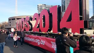 International AIDS Conference, Melbourne, 2014. Image via Wikimedia Commons.